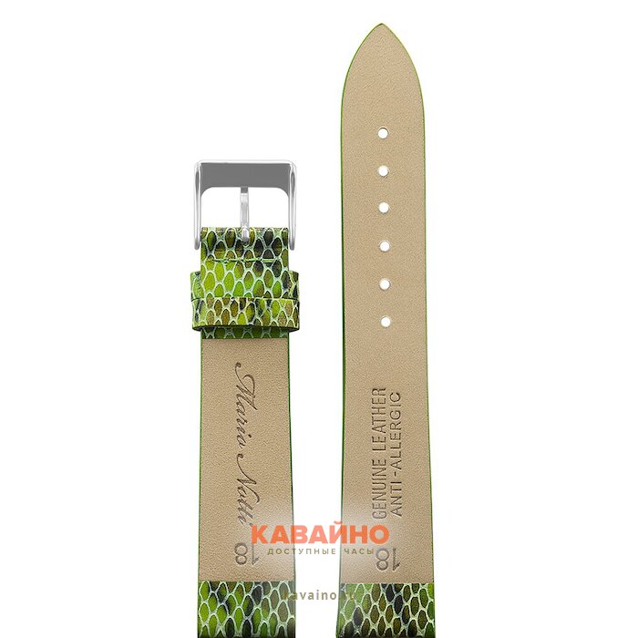 Mario Notti S-07, 18 р-р, зелёный, имитация кожи змеи, L (фото 2)