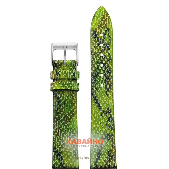 Mario Notti S-07, 18 р-р, зелёный, имитация кожи змеи, L купить в часовом интернет-магазине