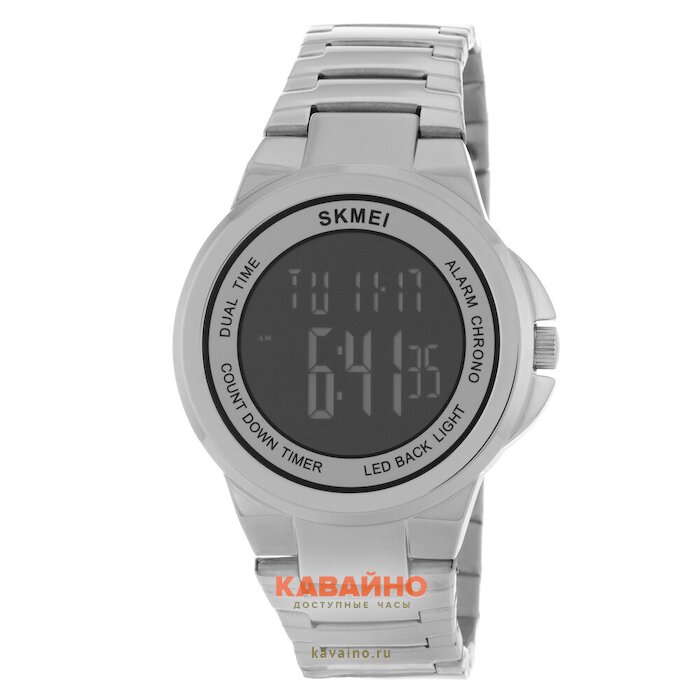 Skmei 1712SIBK silver/black (фото 2)