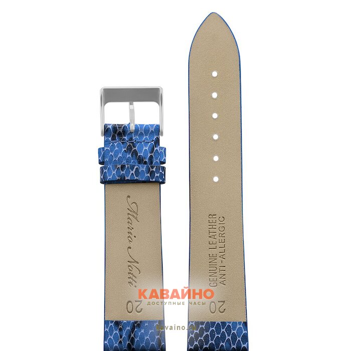 Mario Notti S-07, 20 р-р, синий, имитация кожи змеи, L (фото 2)