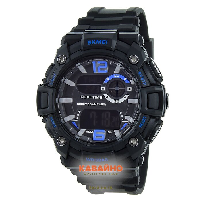 Skmei 2018BUBK blue-black (фото 2)