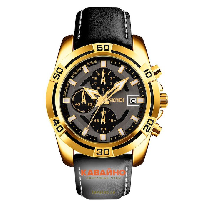 Skmei 9156GDBK gold/black (фото 2)