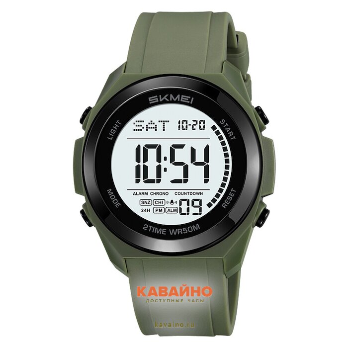 Skmei 2455AG army green (фото 2)