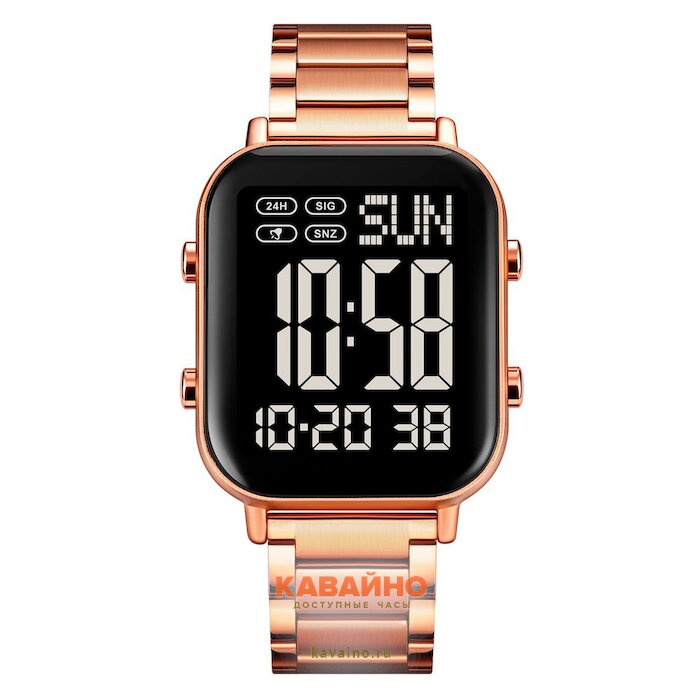 Skmei 2259RGBK rose gold-black (фото 2)