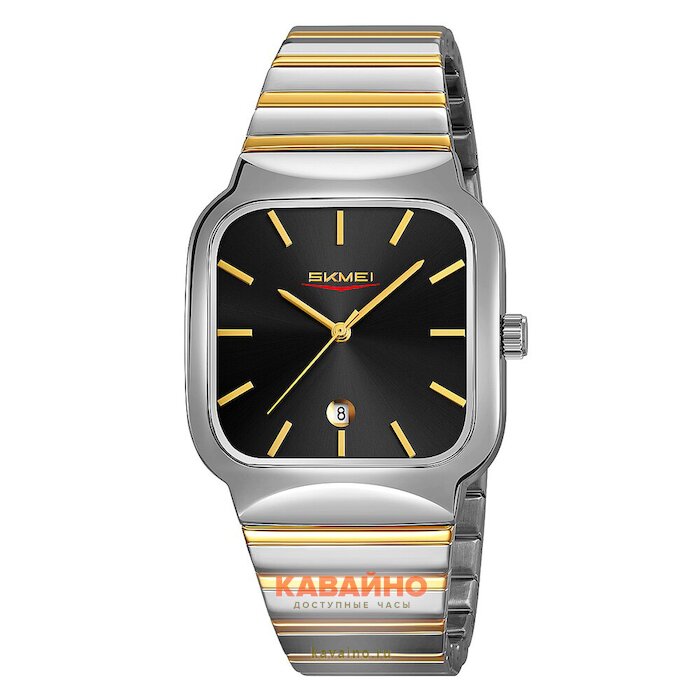 Skmei 9361TGDBK silver gold/black купить в часовом интернет-магазине