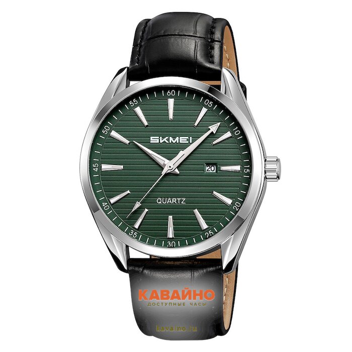 Skmei 2490SIGN silver/green купить в часовом интернет-магазине