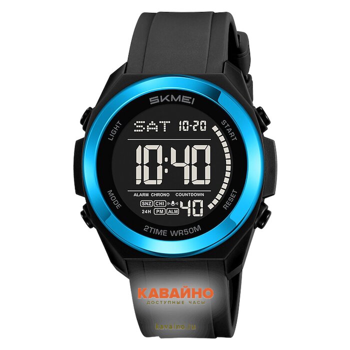 Skmei 2455BKBU black/blue (фото 2)