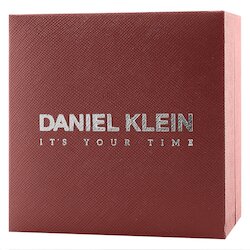 Коробочка дизайнерская красная для часов DANIEL KLEIN