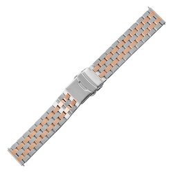 Ascent ZH14 20мм серебро/розовое золото