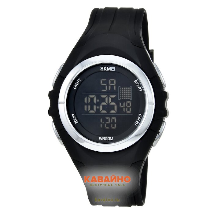 Skmei 1790SIBK silver black (фото 2)