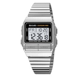 Skmei 2475SSI silver (steel strap)