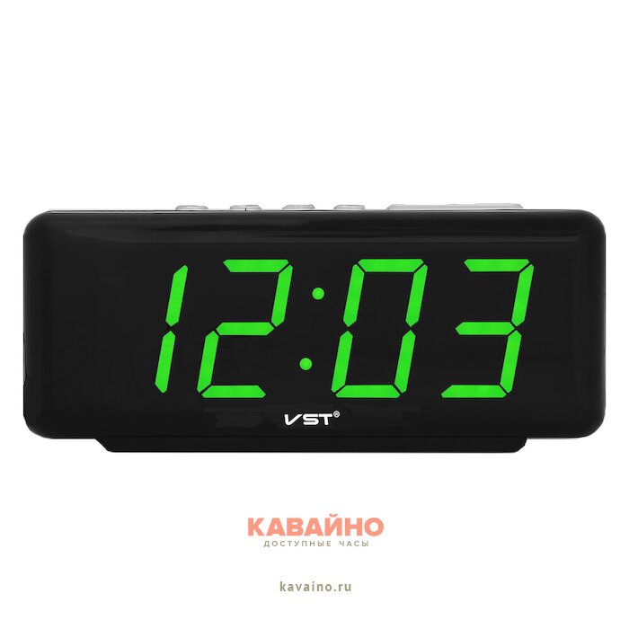 VST762-4 220В зел.циф+USB каб (без адаптера) купить в часовом интернет-магазине