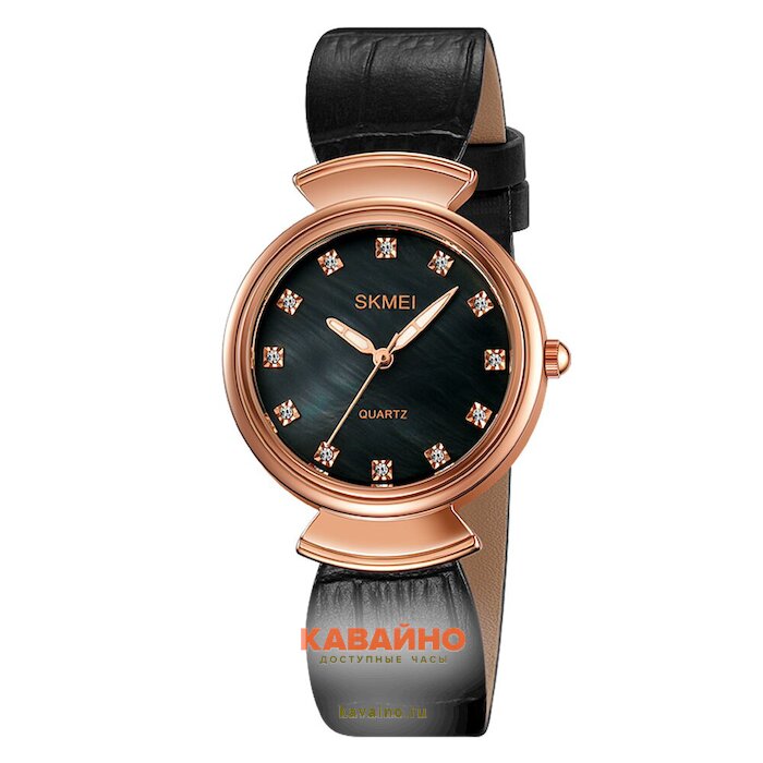 Skmei 2165RGBK rose gold/black-black (фото 2)