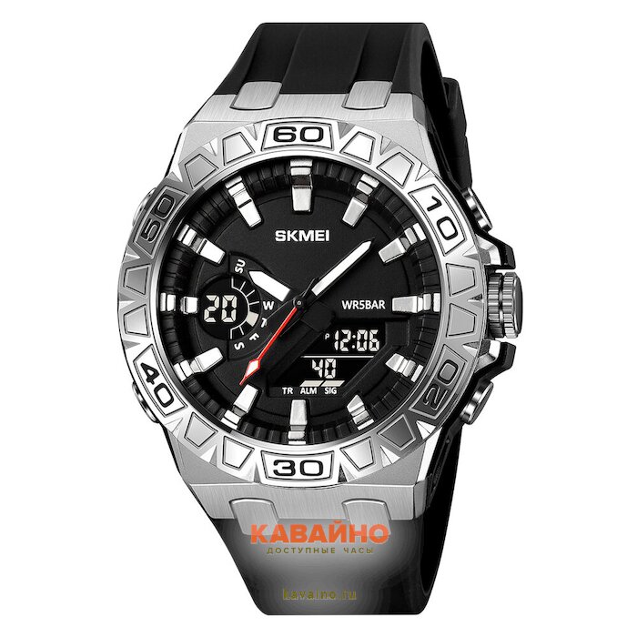 Skmei 2276SIBK silver-black (фото 2)