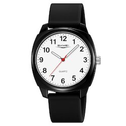 Skmei 2643LTBKWT black/white-bright case