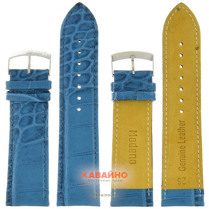 Modeno 26 мм гол croco с серебряной застёжкой K00N купить в часовом интернет-магазине