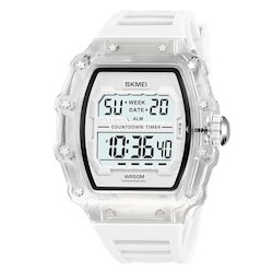 Skmei 2296WT white-transparent/white