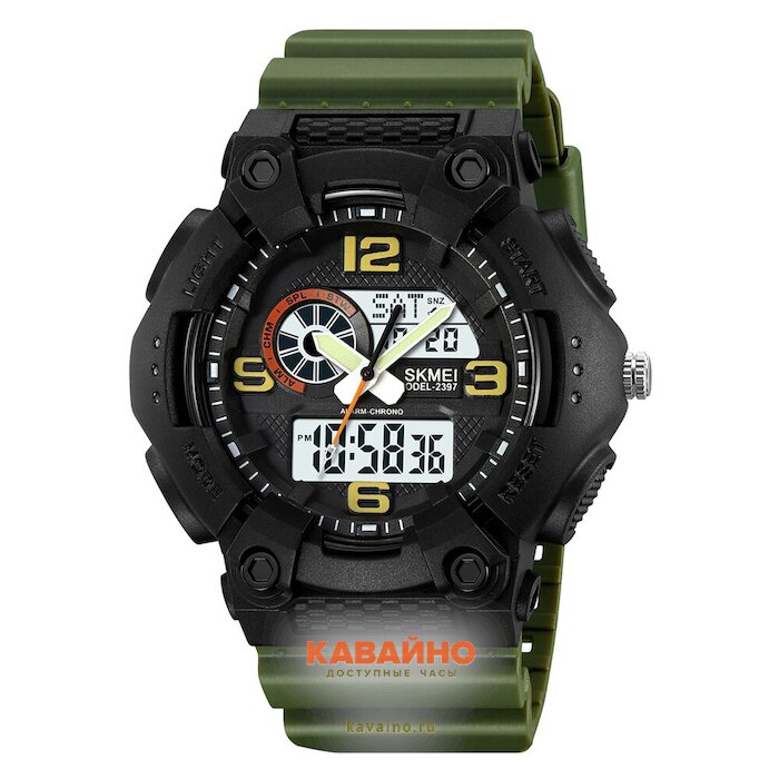 Skmei 2397AG army green (фото 2)