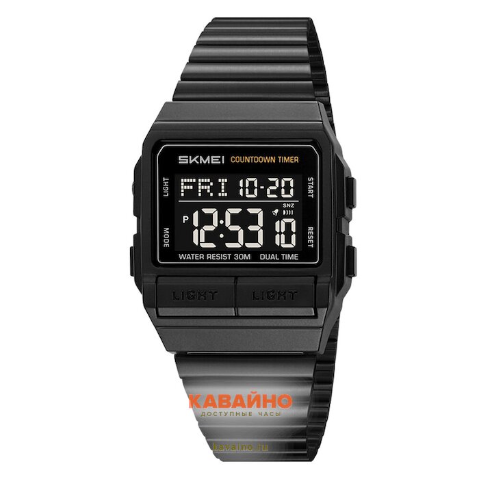 Skmei 2475SBKBK black-black(steel strap) купить в часовом интернет-магазине