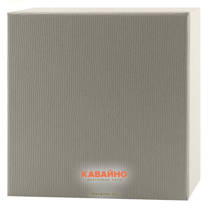 Коробочка для часов серая с подушкой купить в часовом интернет-магазине