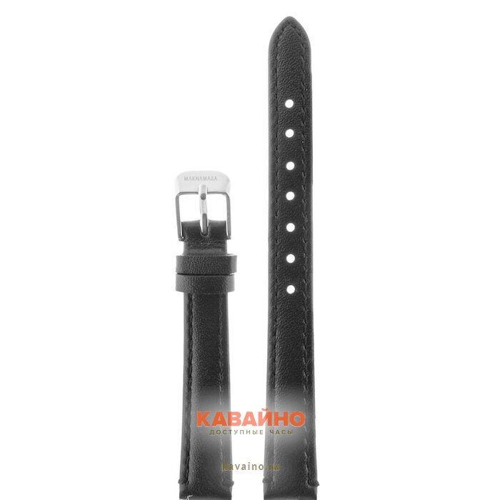 MAKNAMARA 12 мм чер матовый сер заст MP-12016 купить в часовом интернет-магазине