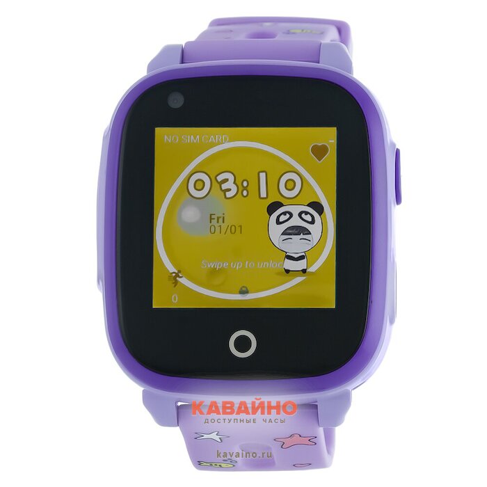 GPS Smart Kids Watch RW33 фиолет купить в часовом интернет-магазине