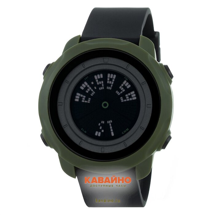 Skmei 1571AGBK army green/black (фото 2)