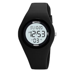 Skmei 2618BKWT black-white