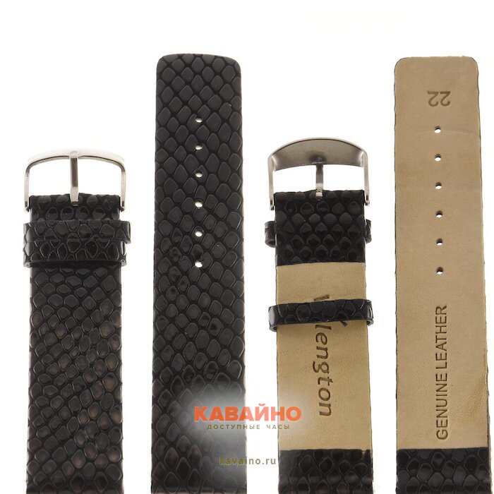 Velengton 22 черно-кор змея сер заст V22031 купить в часовом интернет-магазине