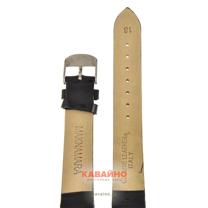 MAKNAMARA 18 мм черн лак сер заст МР18021 (фото 2)