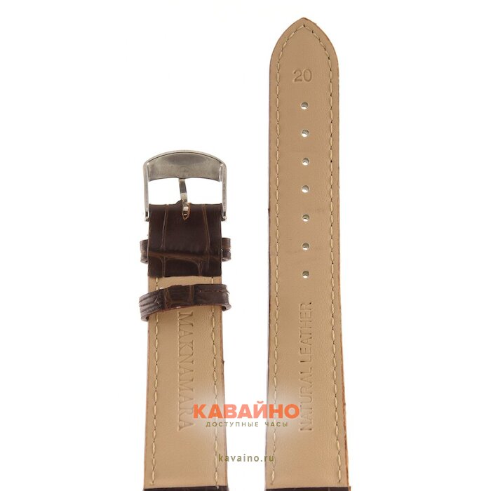 MAKNAMARA 20 мм croco кор сереб заст (фото 2)