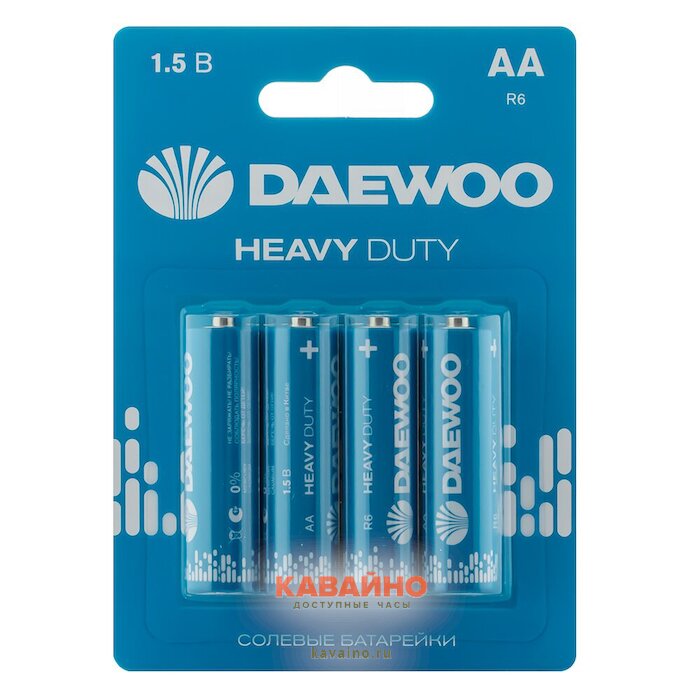 DAEWOO R6/4BL Heavy Duty купить в часовом интернет-магазине