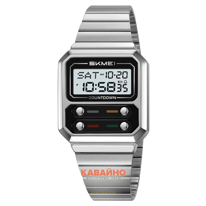 Skmei 2448SIWT silver-white купить в часовом интернет-магазине