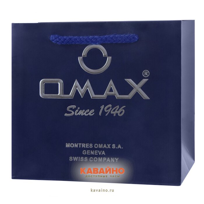 Пакет OMAX синий купить в часовом интернет-магазине