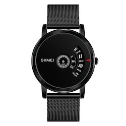 Skmei 1260MHBKBK black/black mesh belt