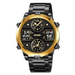 Skmei 2212SGDBK gold/black-steel