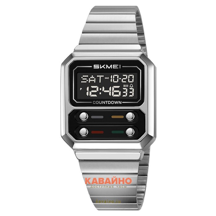 Skmei 2448SIBK silver-black купить в часовом интернет-магазине