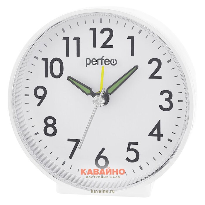 Perfeo PF-TC-023 круглые белые купить в часовом интернет-магазине