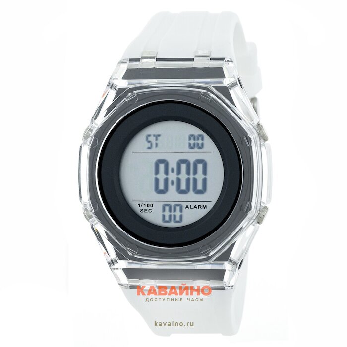 Skmei 2063WTWT transparent white/white (фото 2)