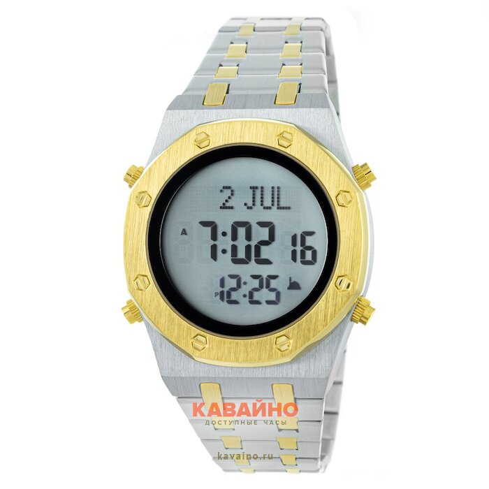 Skmei 2043TGDWT silver/gold- white (фото 2)