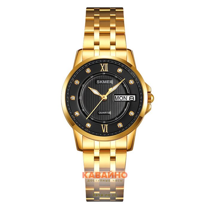 Skmei 2085GDBK gold/black (фото 2)
