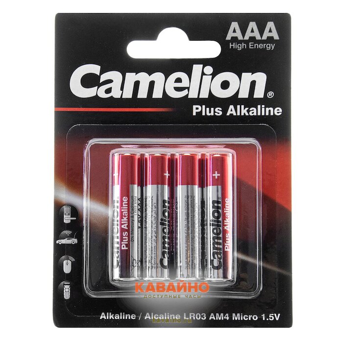 Camelion LR03/4BL Plus Alkaline купить в часовом интернет-магазине