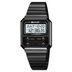 Skmei 2448BKWT black-white