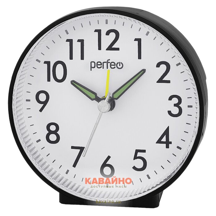 Perfeo PF-TC-023 круглые черные купить в часовом интернет-магазине