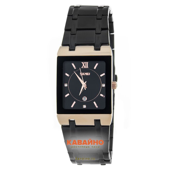 Skmei 9263RGBKBK rose gold/black-black купить в часовом интернет-магазине