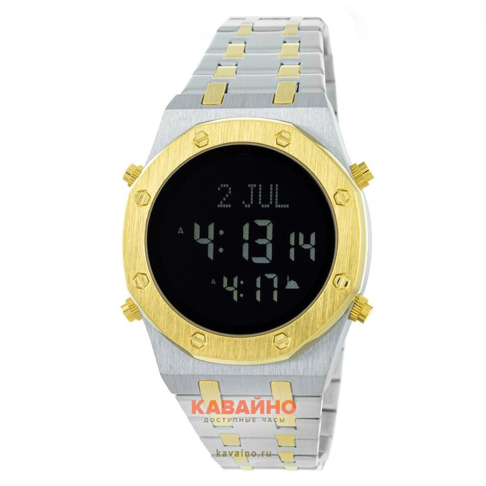 Skmei 2043TGDBK silver/gold- black (фото 2)