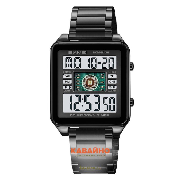 Skmei 2136BKWT black/ white купить в часовом интернет-магазине
