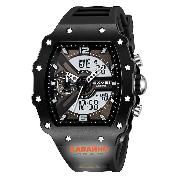 Skmei 2398MTBKWT matte black/white купить в часовом интернет-магазине