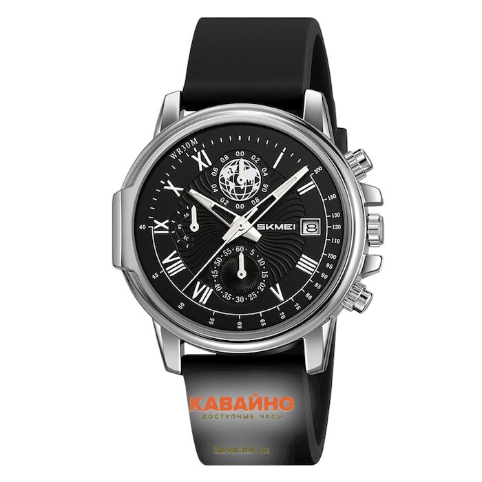 Skmei 2468SIBK silver/black купить в часовом интернет-магазине