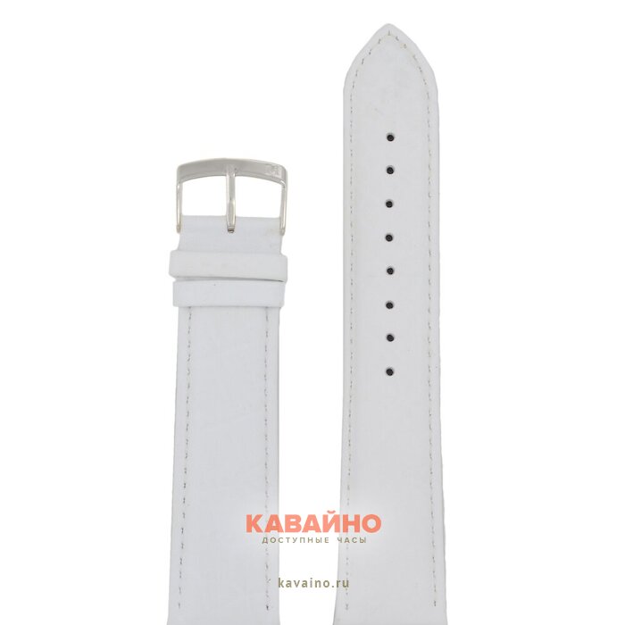 Modeno 22 мм бел croco с серебряной застёжкой A000 купить в часовом интернет-магазине